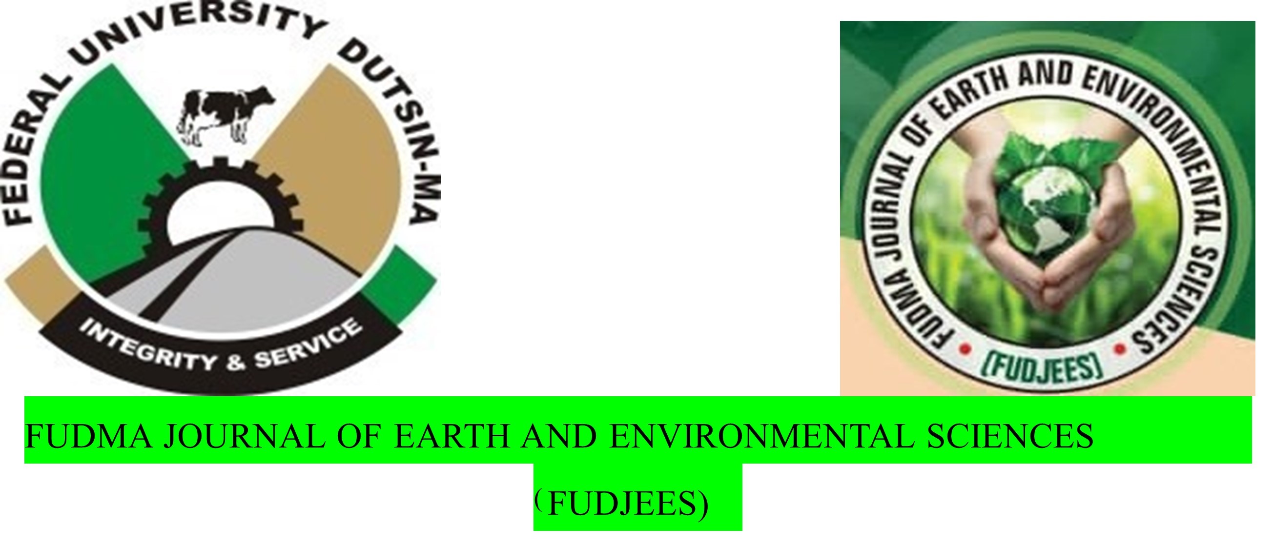 FUDMA Journal of Earth and Environmental Sciences